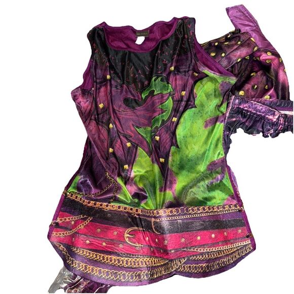 Mal Disney Descendants 2 Costume Large - Picture 3 of 6